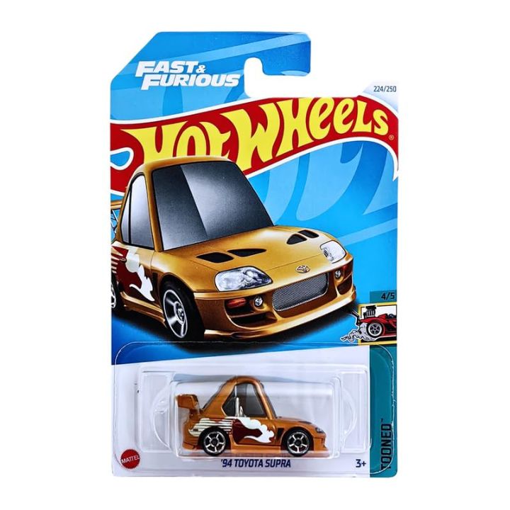 Hot wheels Toyota Supra Tooned Fast and Furious Slap Jack's Car