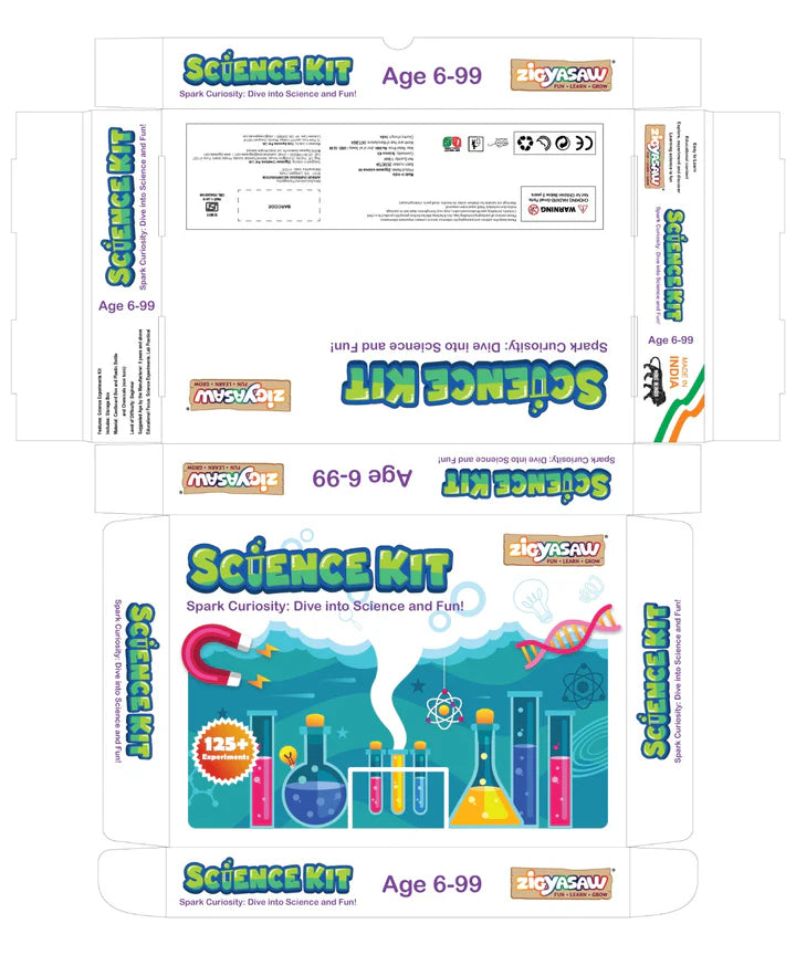 Science 125 Zigyasaw Science Kit - 125-in-1 Science Kit – Juplay World