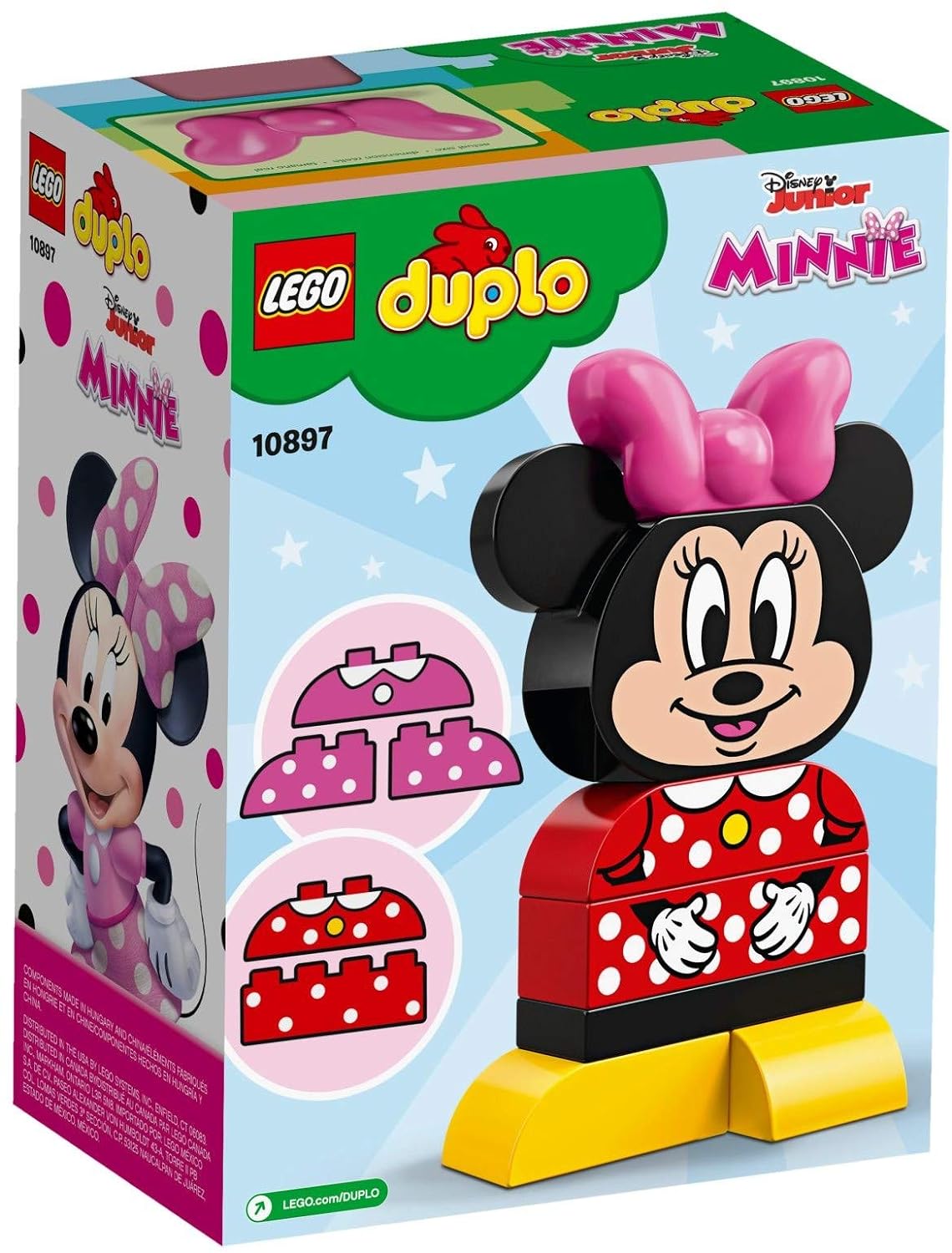 LEGO DUPLO My First Minnie Build Building Blocks for Kids (10 Pcs