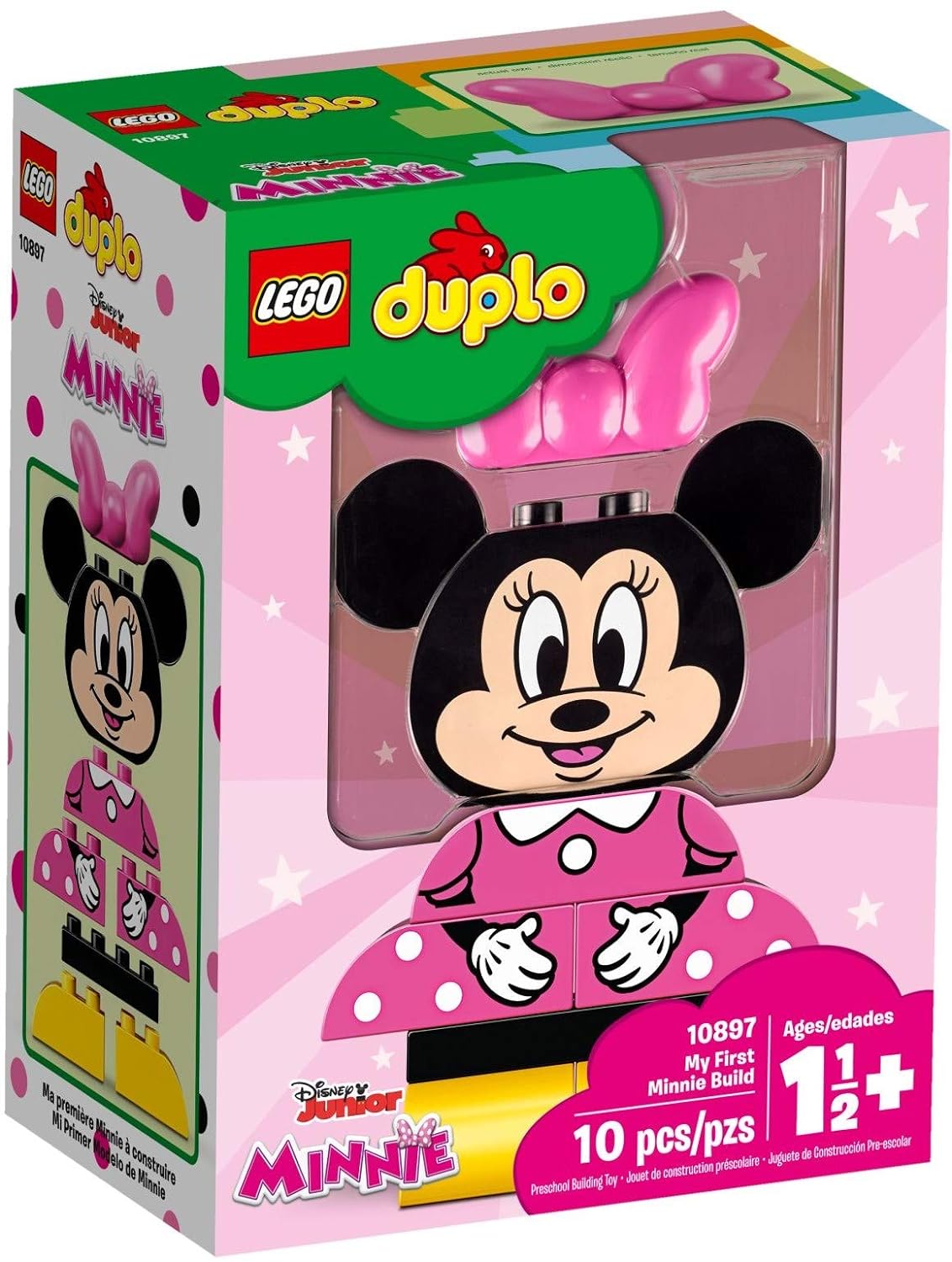 LEGO DUPLO My First Minnie Build Building Blocks for Kids (10 Pcs)