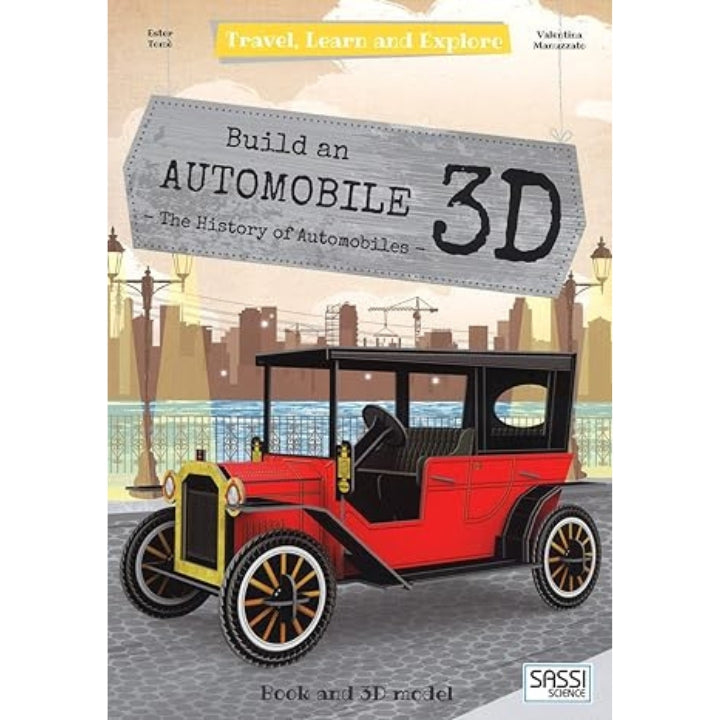 Travel Learn and Explore Build an Automobile-3D Book – Juplay World