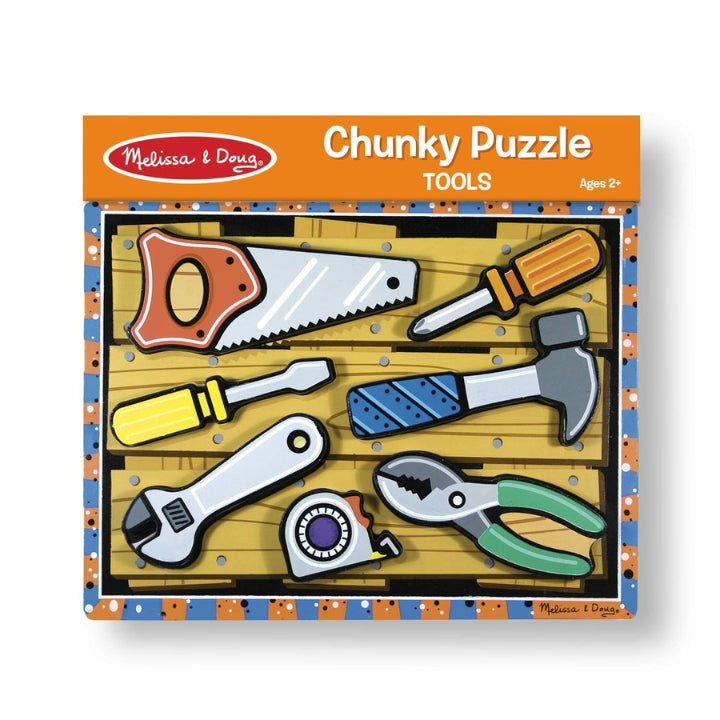 Melissa & Doug Fresh Start Chunky Puzzle Tools – Juplay World