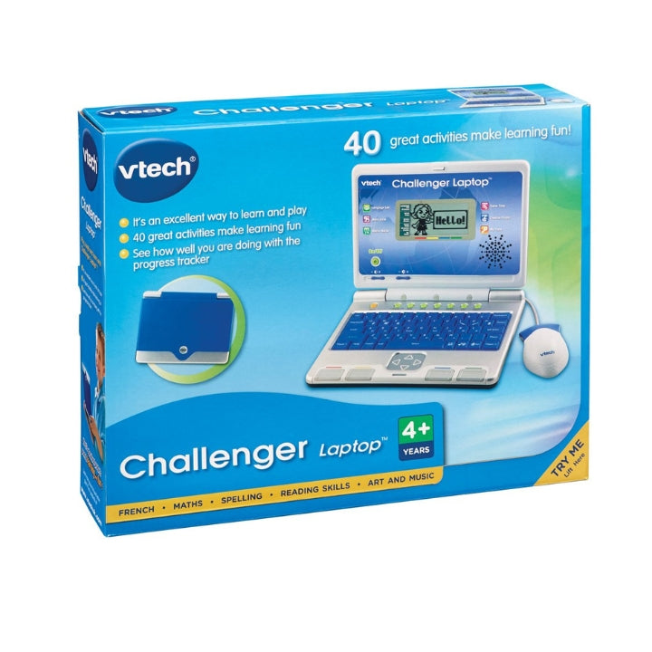 VTech Challenger Laptop for Kids (Blue) - Main Image