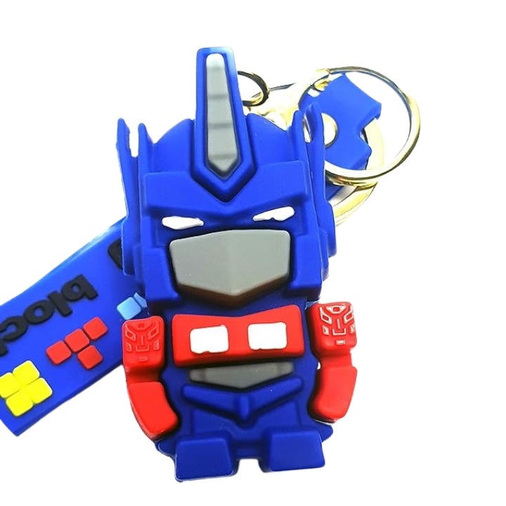 Transformer Shape Key Chain Smifu Cute 3D Transformer Keychain (Building Block Baby) – Juplay World