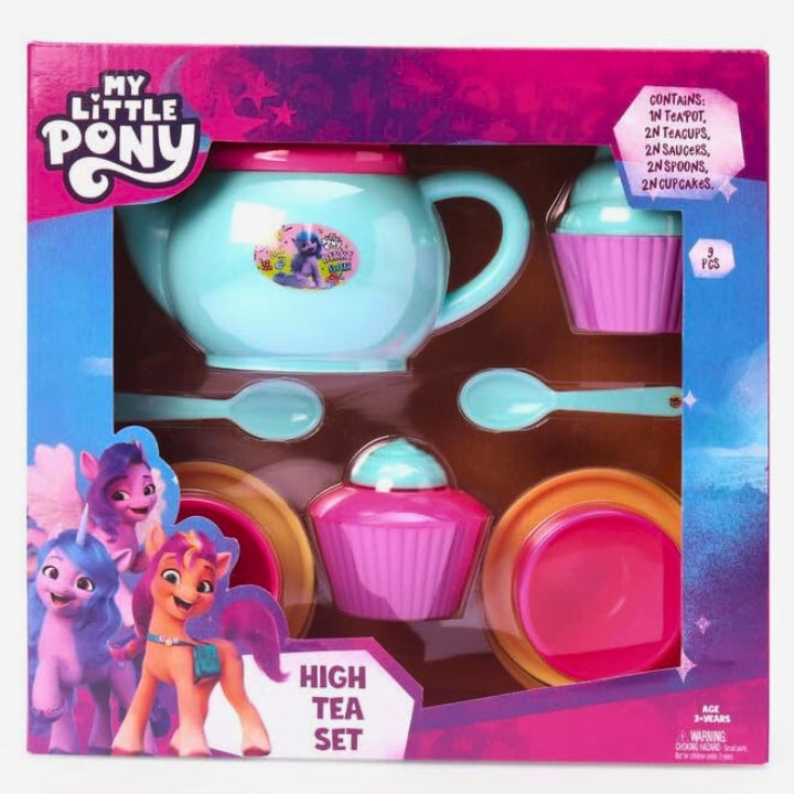 Mlp Tea Striders- My Little Pony High Tea Set for Kids – Juplay World