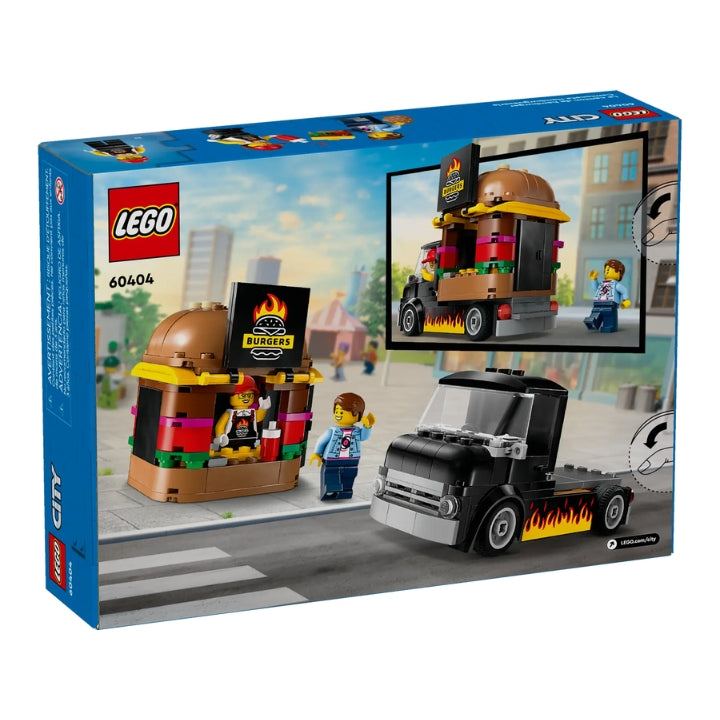 LEGO City Burger Truck Toy Building Set – Juplay World