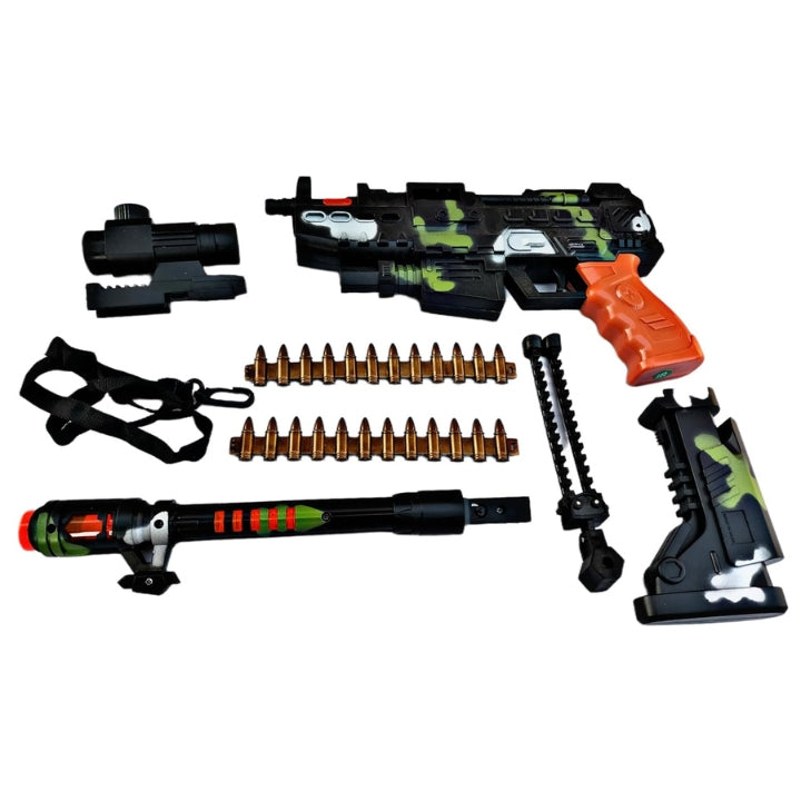 Small Machine Gun Toy Army Style Machine Gun Toy for Kids – Juplay World