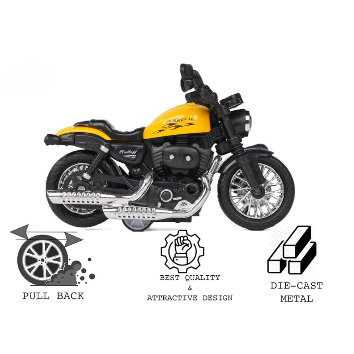 Coocoo: Harley Design Bike Metal Die cast Alloy