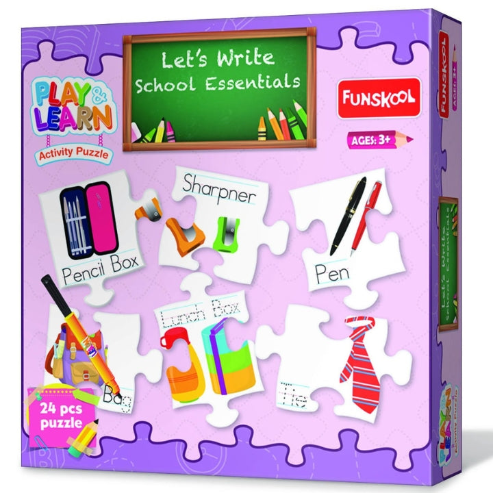 Funskool- Play & Learn Let's Write School Essentials – Juplay World