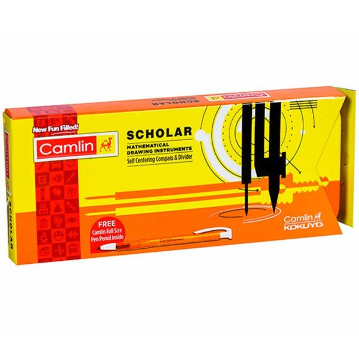 Camlin Geometry Instruments Camlin Scholar Mathematical Drawing Instruments (Pack of 2) – Juplay World