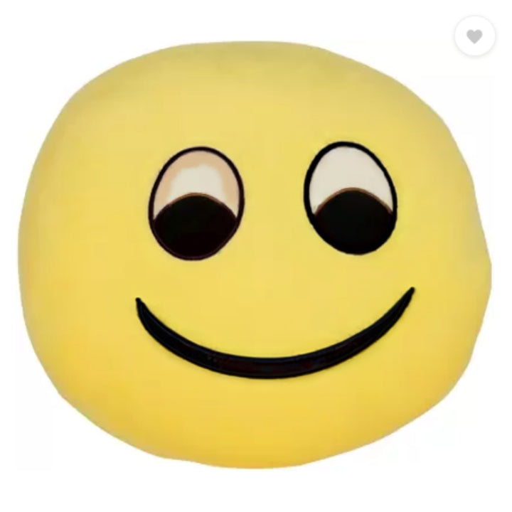 Emoji Soft Cushion, Yellow – Juplay World - Main Image