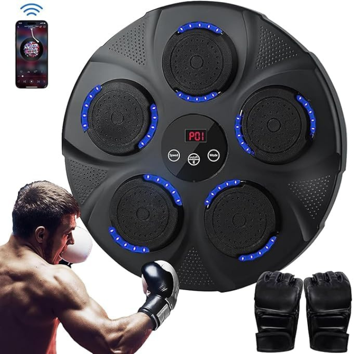 Smart Bluetooth Music Boxing Machine with LED Lighting – Juplay World