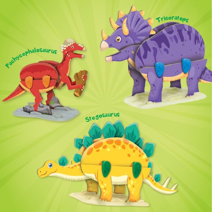 Imagimake Mapology Dino Quest 3D Puzzle Dinosaur Toys Surprise