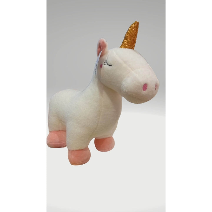 Gold Unicorn Soft Toy 55cm White – Juplay World