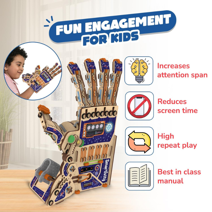 Smartivity Robotic Mechanical Hand Toy for Kids – Juplay World