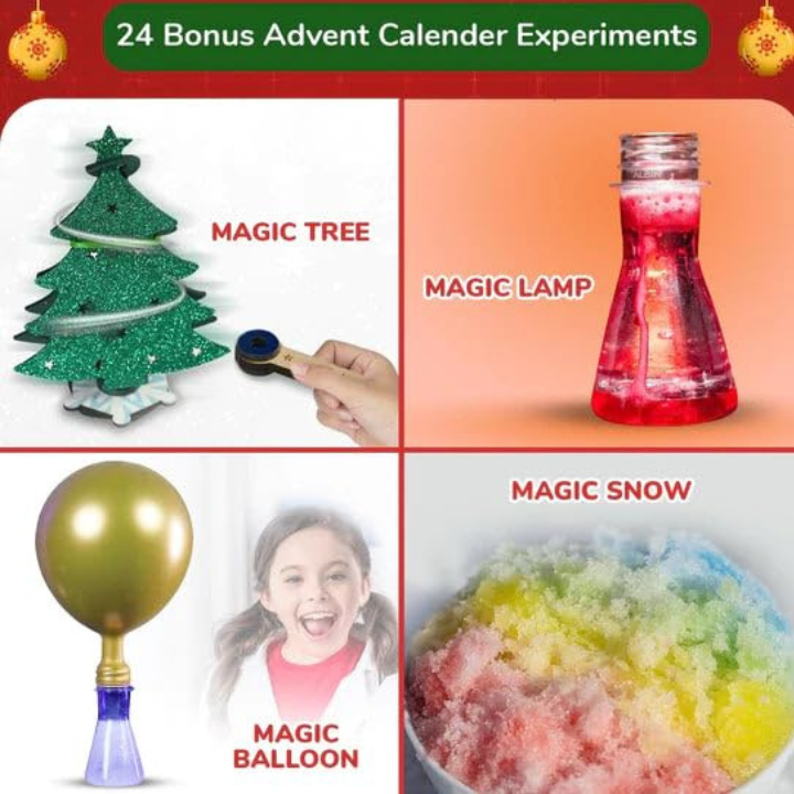 Science Lab Nativity Smartivity Christmas Science Kit for Kids, Santa Science Lab Kit Chris ...