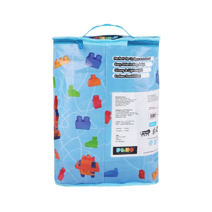 Plex Blocks Plex Building Blocks Bag Pack 80 Pieces for Kids – Juplay World